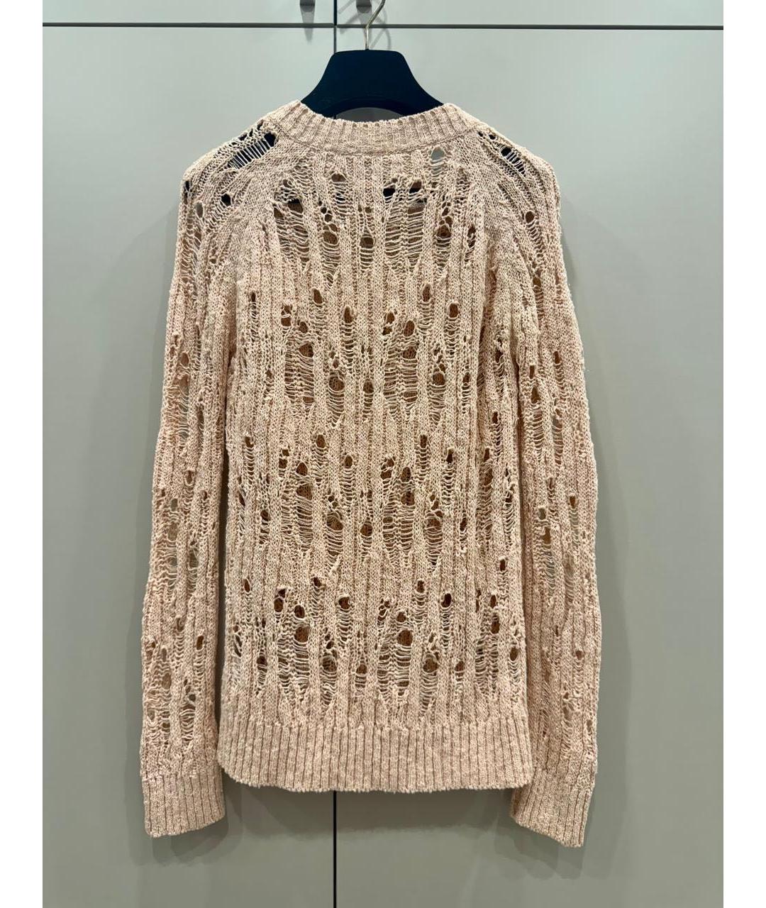 BALMAIN Розовый полиамидовый джемпер / свитер, фото 2