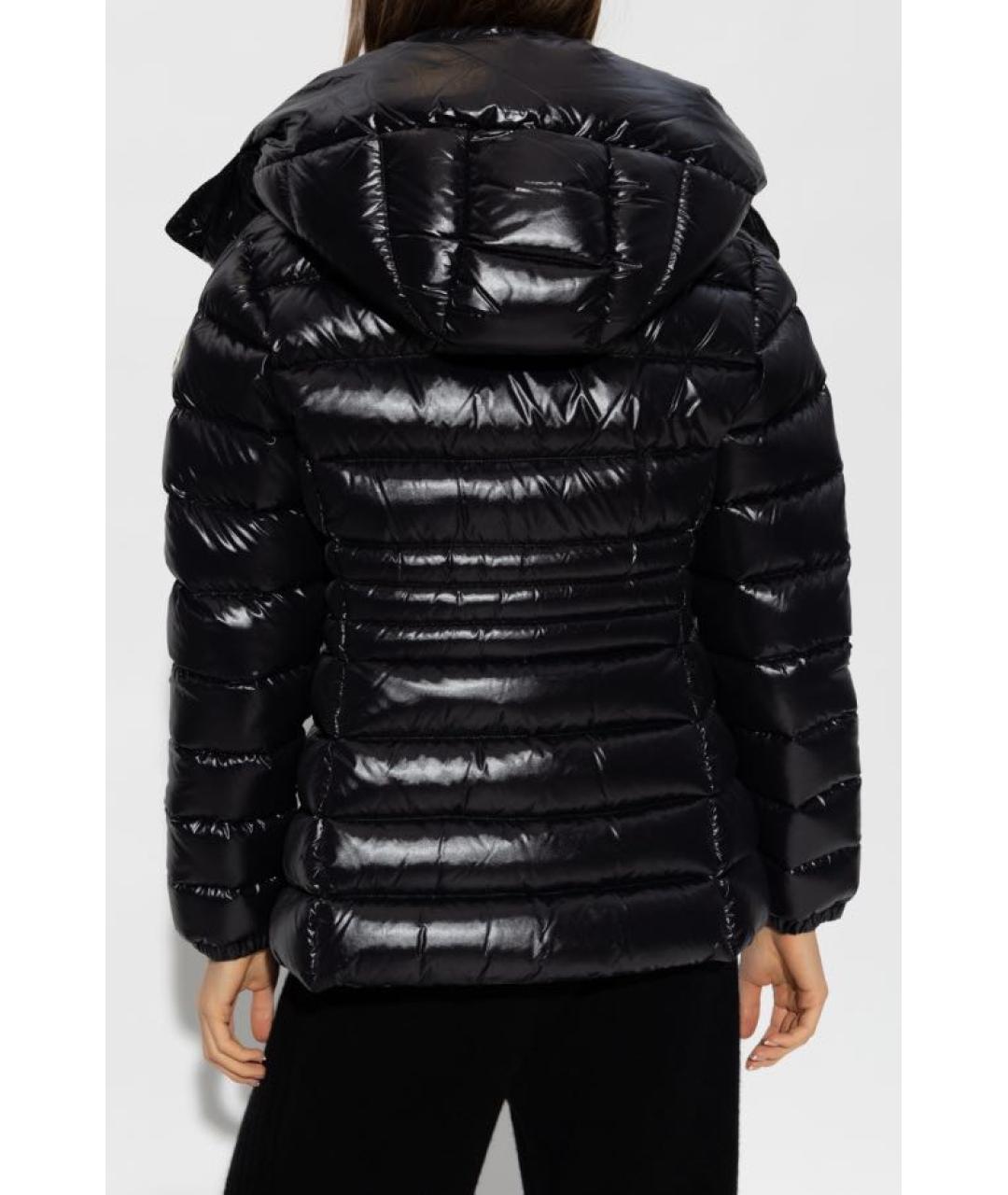 MONCLER Черный пуховик, фото 3