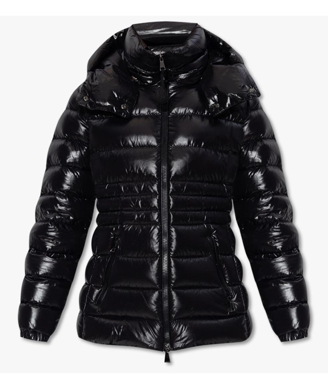 MONCLER Черный пуховик, фото 6