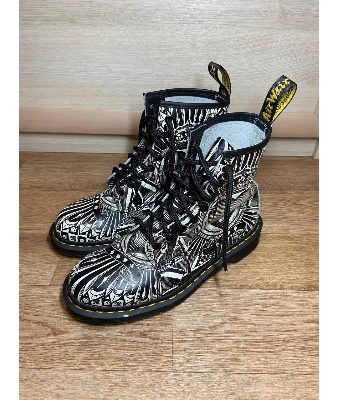 DR. MARTENS Черные высокие ботинки, фото 2