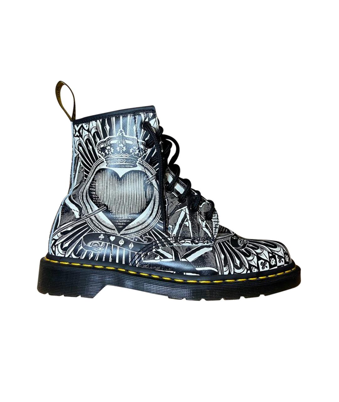 DR. MARTENS Черные высокие ботинки, фото 1