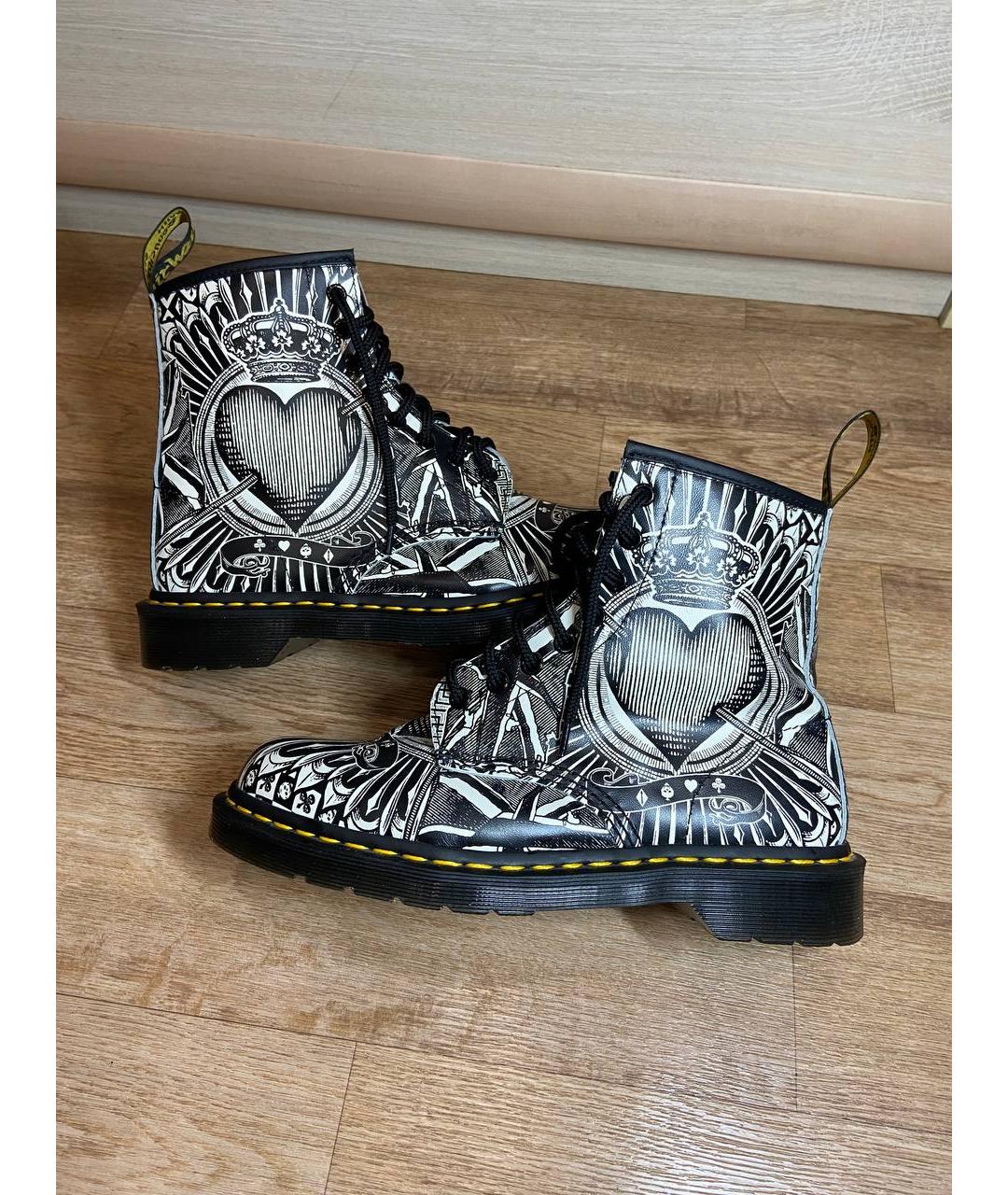 DR. MARTENS Черные высокие ботинки, фото 8