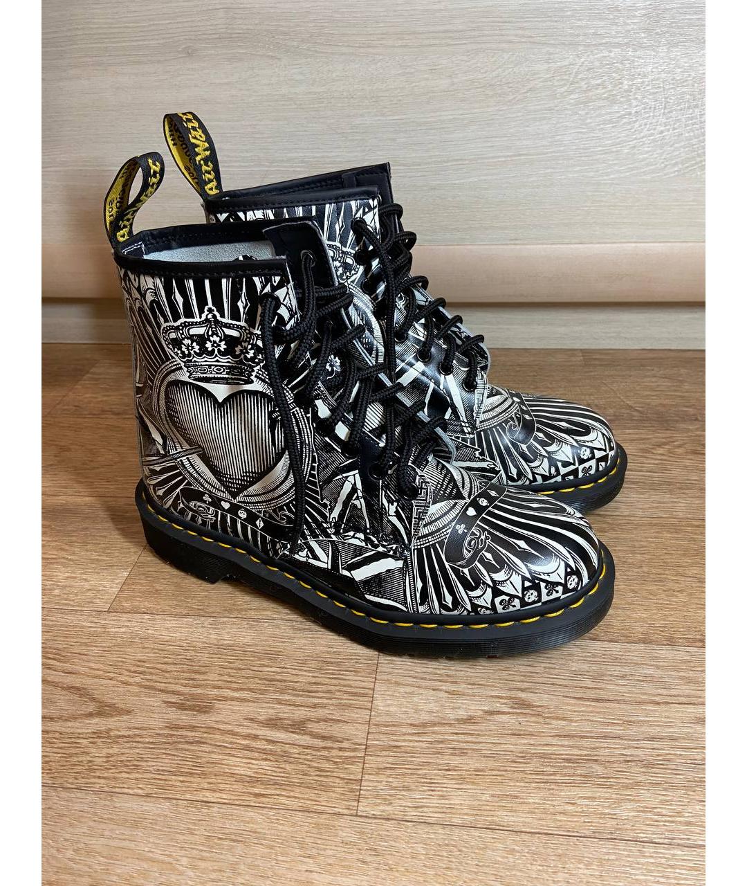 DR. MARTENS Черные высокие ботинки, фото 3