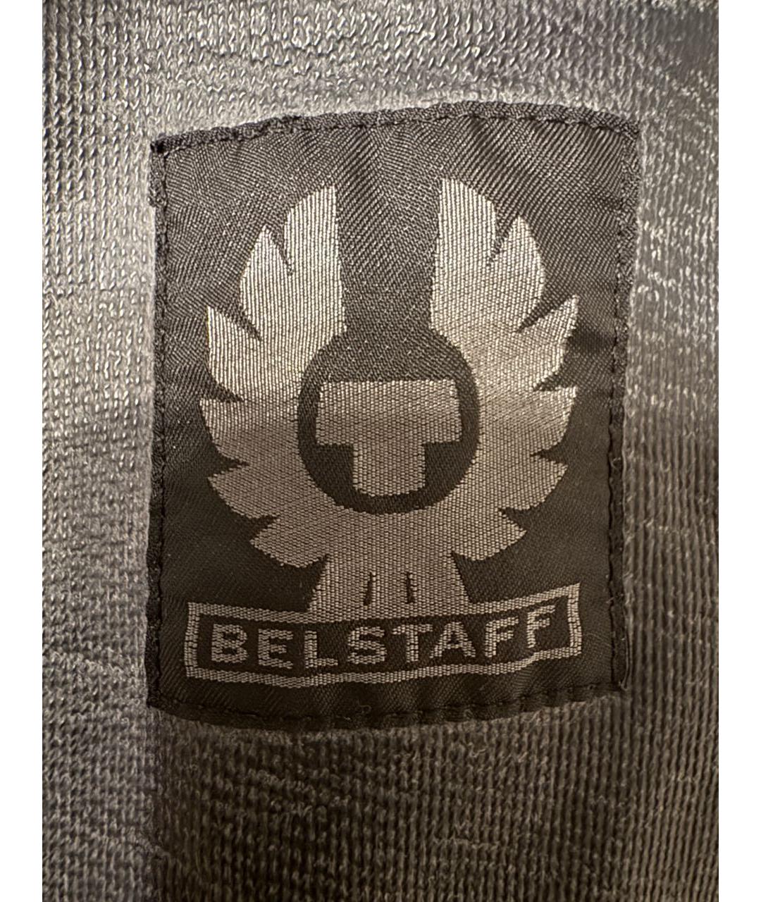 BELSTAFF Серая кожаная куртка, фото 5