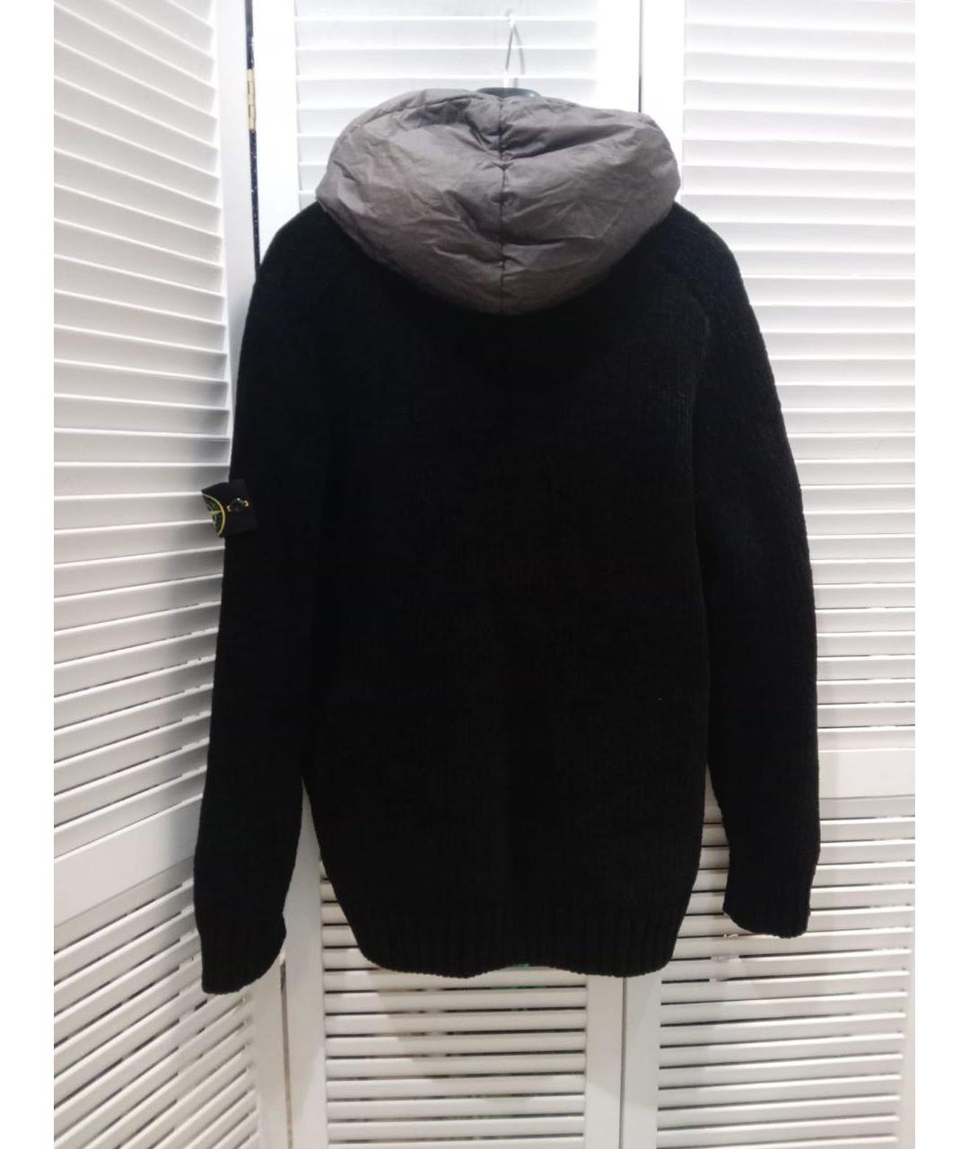 STONE ISLAND Черная куртка, фото 3