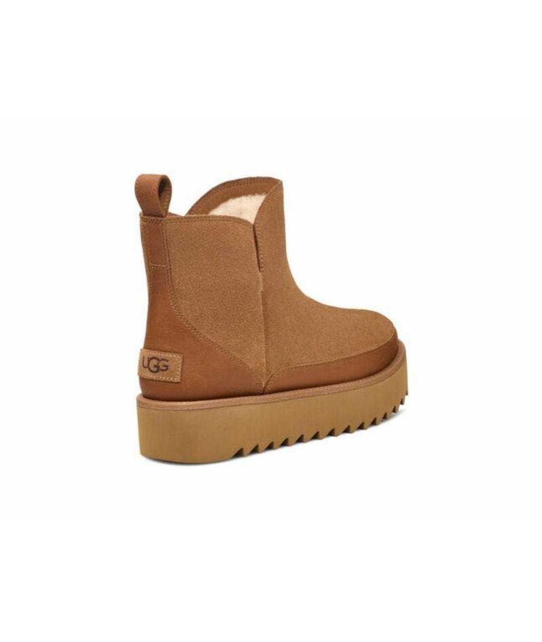 UGG AUSTRALIA Коричневые ботинки, фото 4