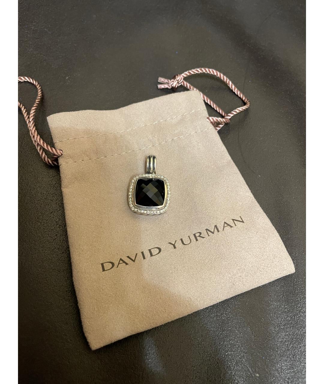 David Yurman Серебряная серебряная цепочка/подвеска, фото 2