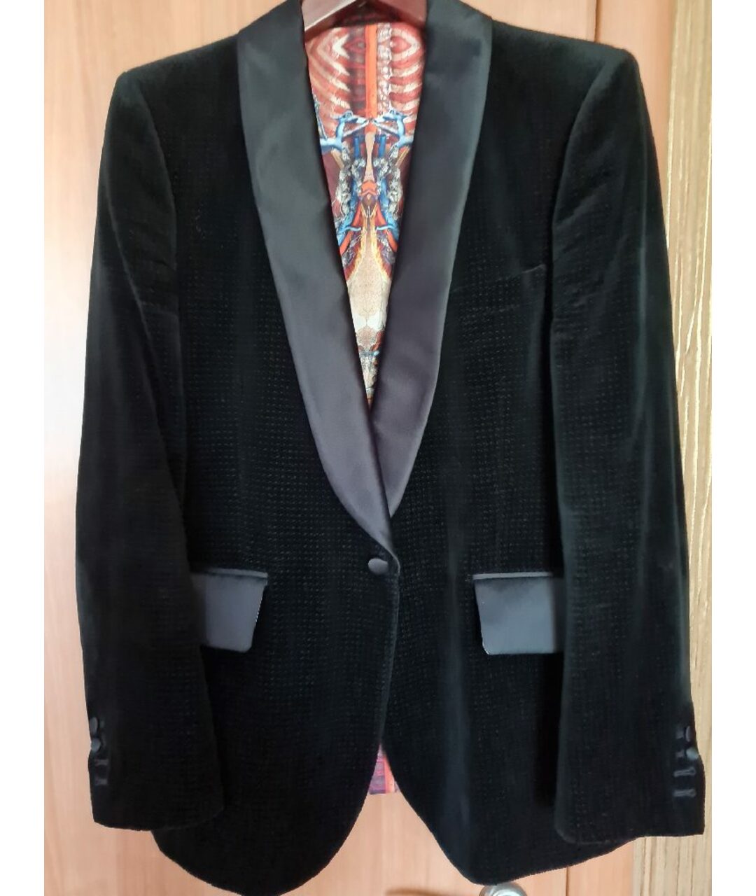 CHRISTIAN LACROIX VINTAGE Черный бархатный пиджак, фото 6