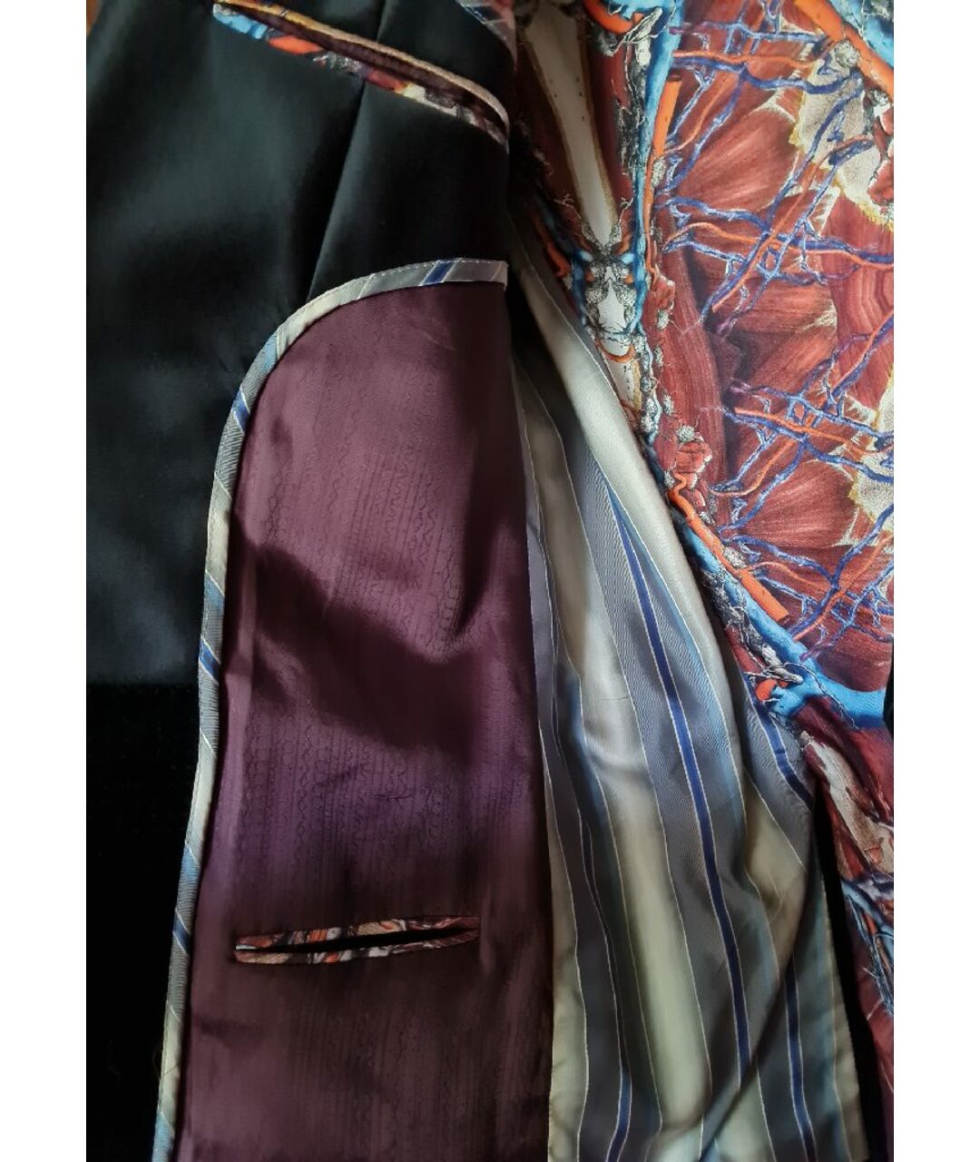 CHRISTIAN LACROIX VINTAGE Черный бархатный пиджак, фото 4