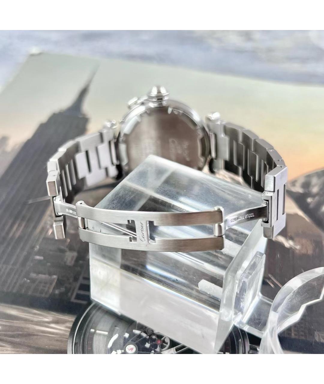 CARTIER Серебряные металлические часы, фото 3