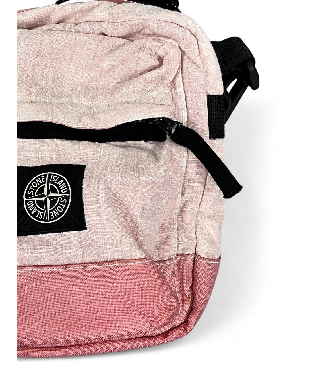 STONE ISLAND Коралловая сумка на плечо, фото 4