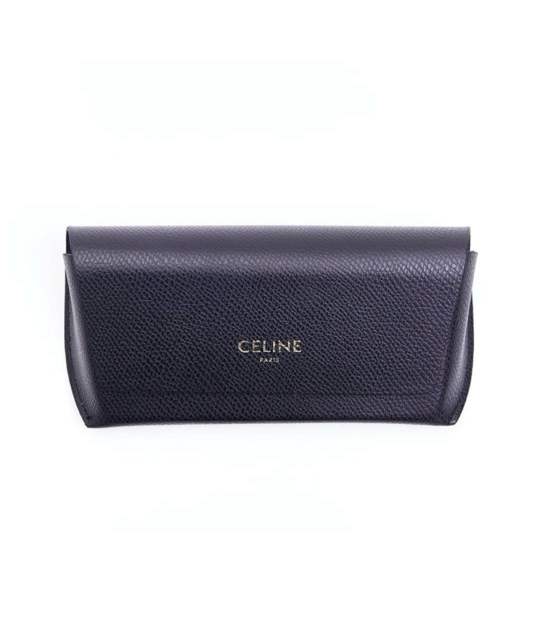 CELINE Черные пластиковые солнцезащитные очки, фото 4