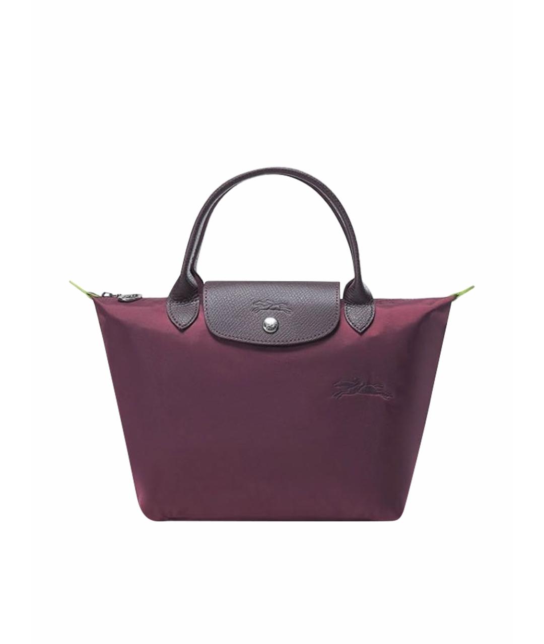 LONGCHAMP Бордовая сумка тоут, фото 1