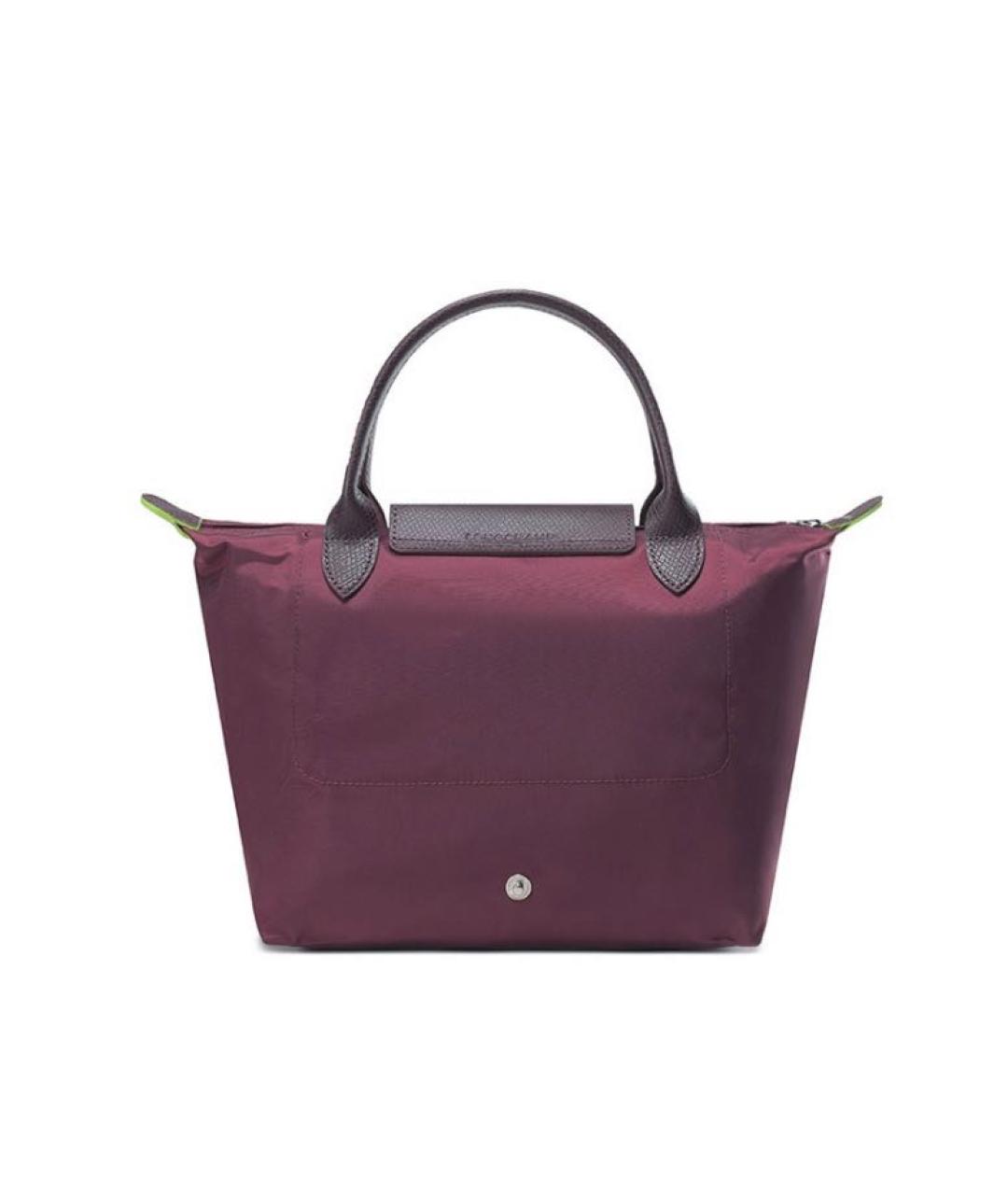 LONGCHAMP Бордовая сумка тоут, фото 4