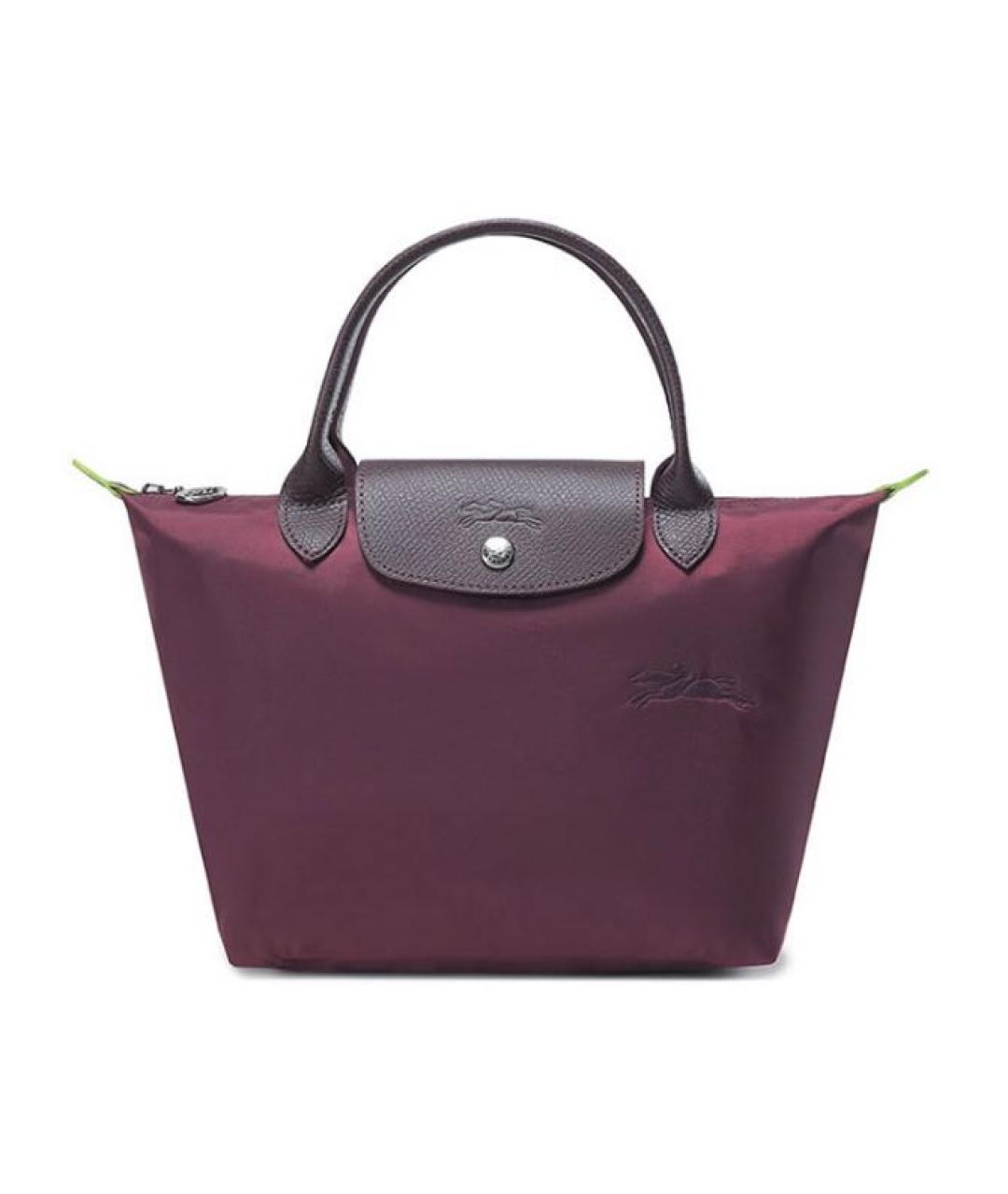 LONGCHAMP Бордовая сумка тоут, фото 6