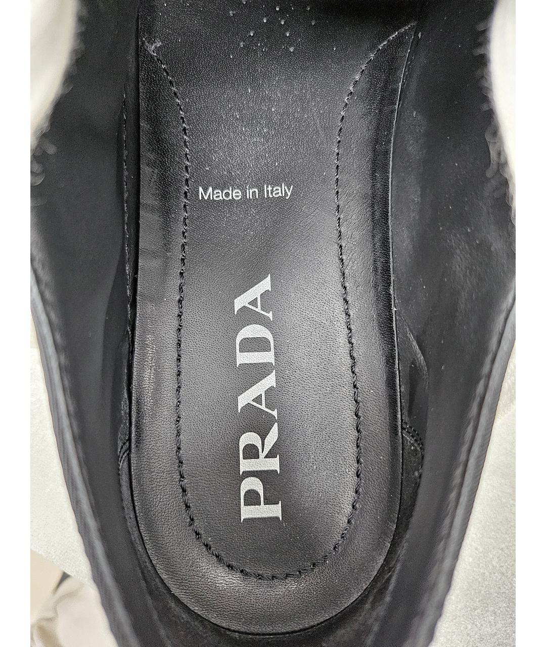 PRADA Черные кеды, фото 8