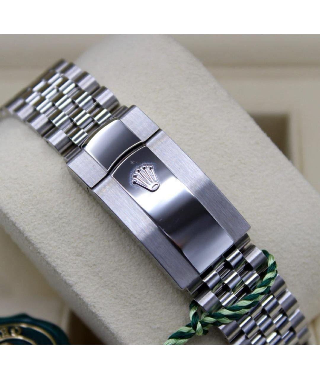 ROLEX Серебряные часы из белого золота, фото 5