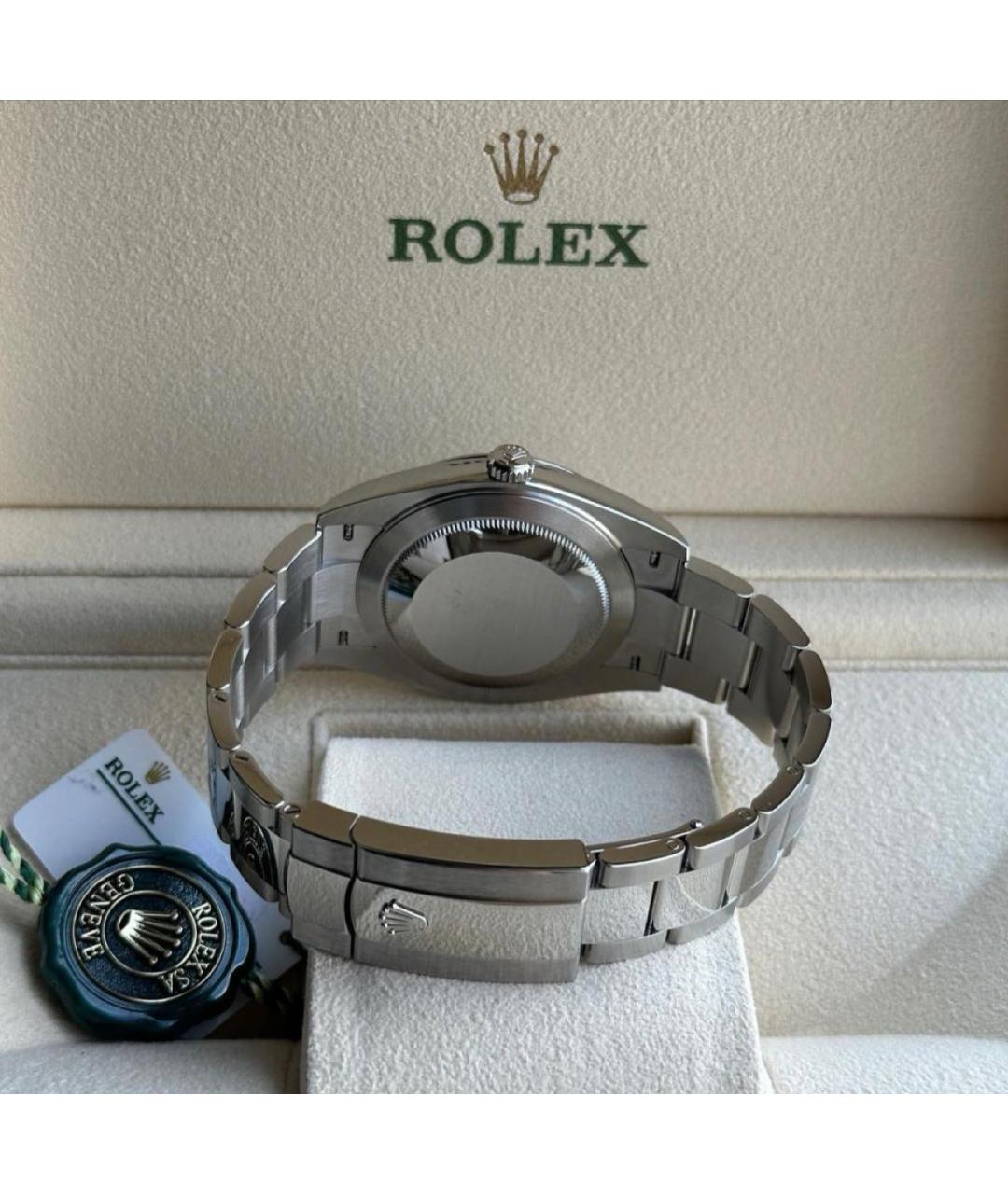 ROLEX Зеленые часы, фото 6
