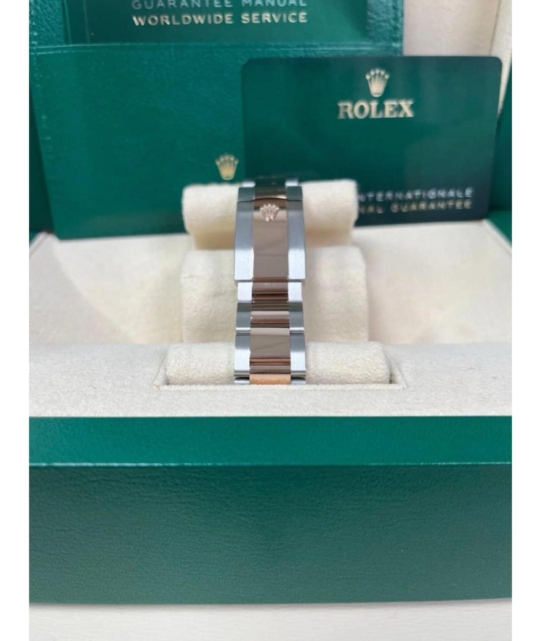 ROLEX Розовые часы из розового золота, фото 5