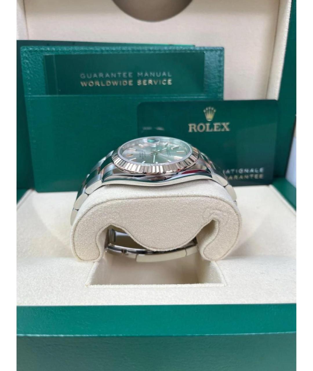 ROLEX Розовые часы из розового золота, фото 3