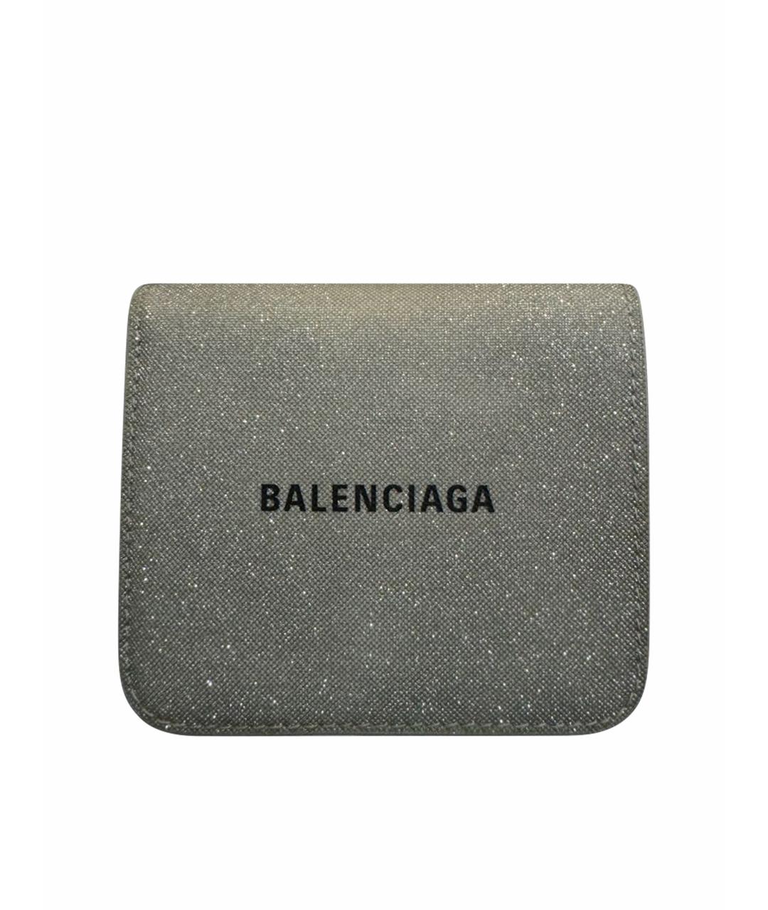 BALENCIAGA Серебрянный кошелек, фото 1