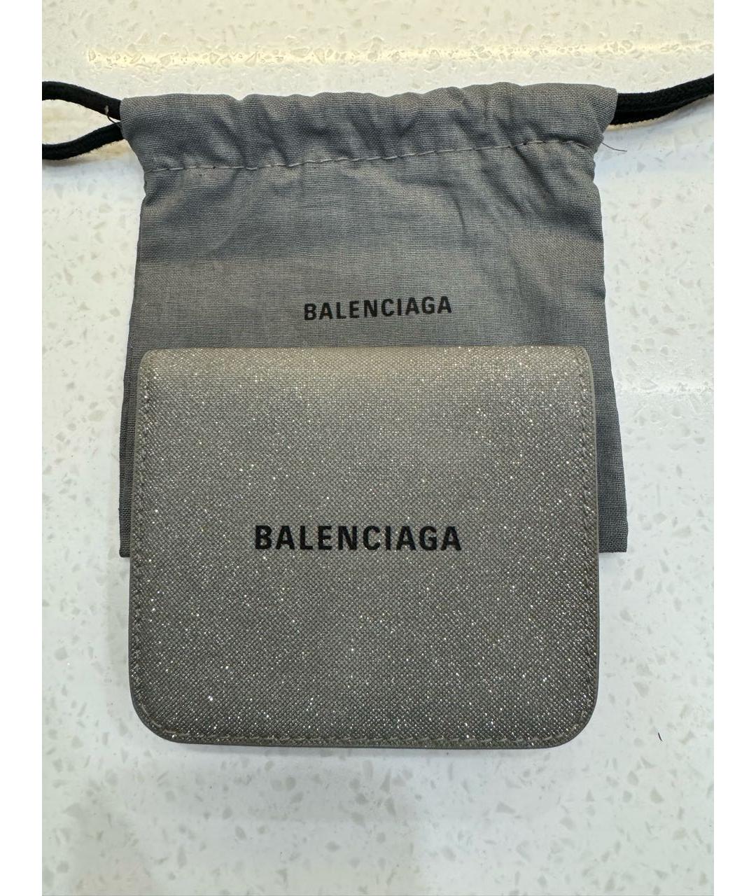 BALENCIAGA Серебрянный кошелек, фото 9