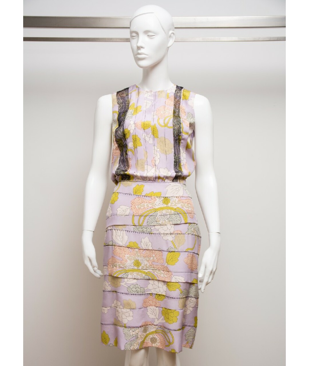 BOTTEGA VENETA Шелковое платье, фото 2