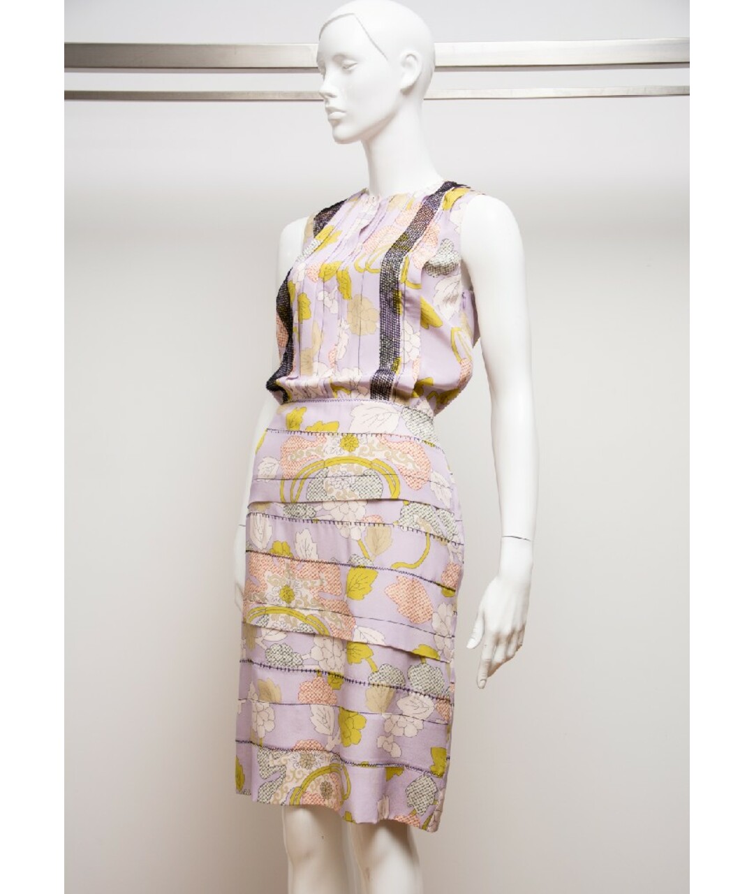 BOTTEGA VENETA Шелковое платье, фото 4