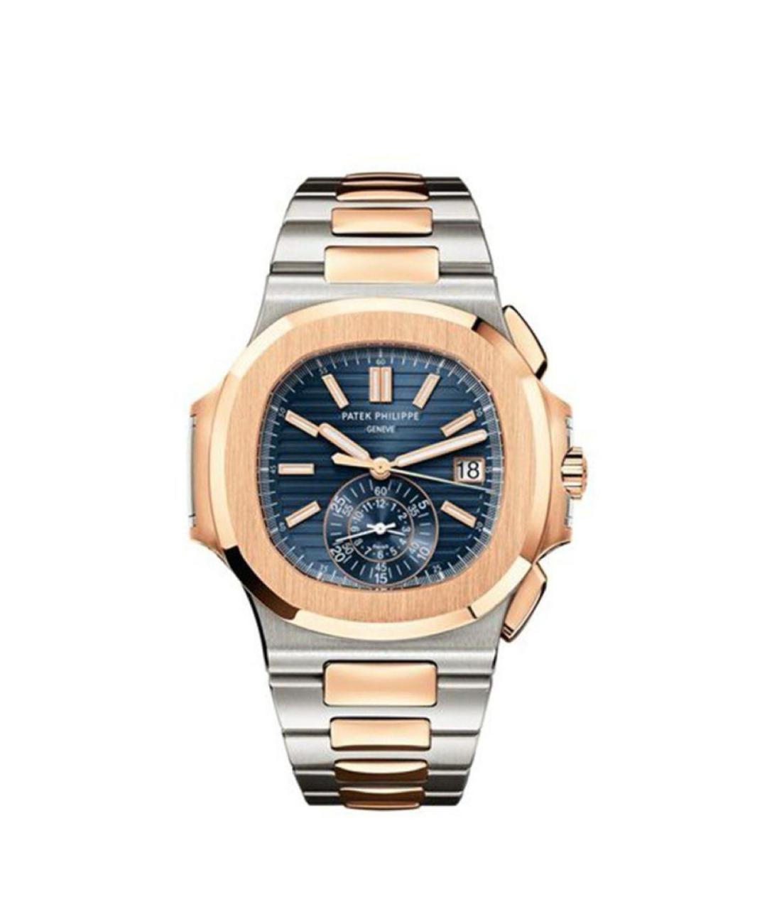 PATEK PHILIPPE Синие часы из розового золота, фото 1