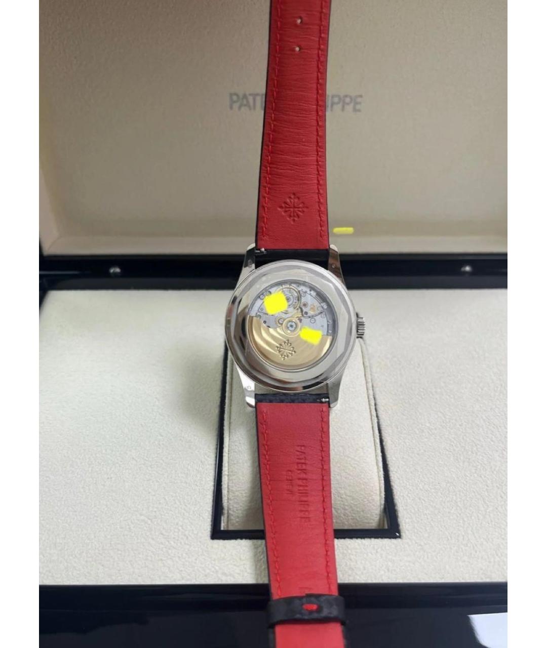 PATEK PHILIPPE Антрацитовые часы из белого золота, фото 6