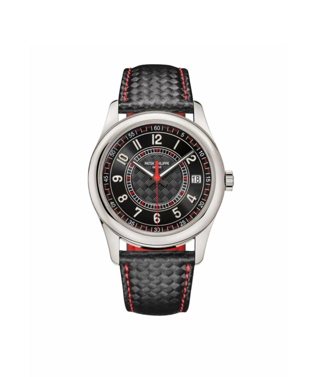 PATEK PHILIPPE Антрацитовые часы из белого золота, фото 1