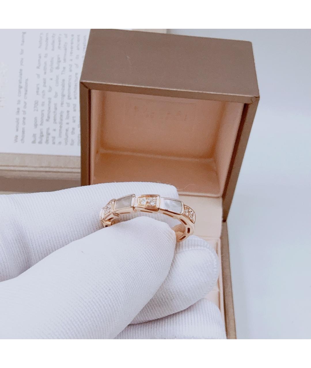BVLGARI Розовое кольцо из розового золота, фото 2