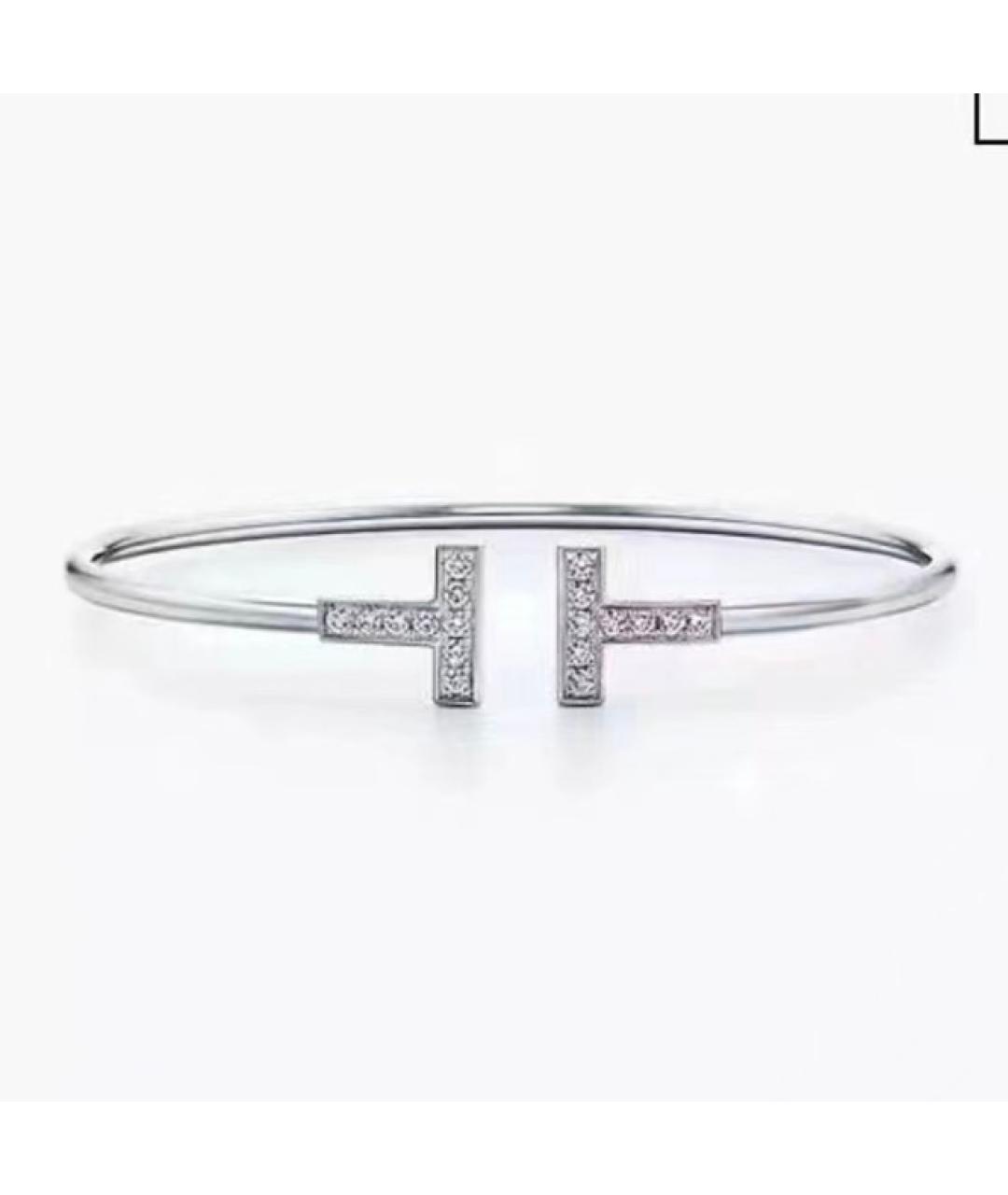 TIFFANY&CO Белый браслет из белого золота, фото 6