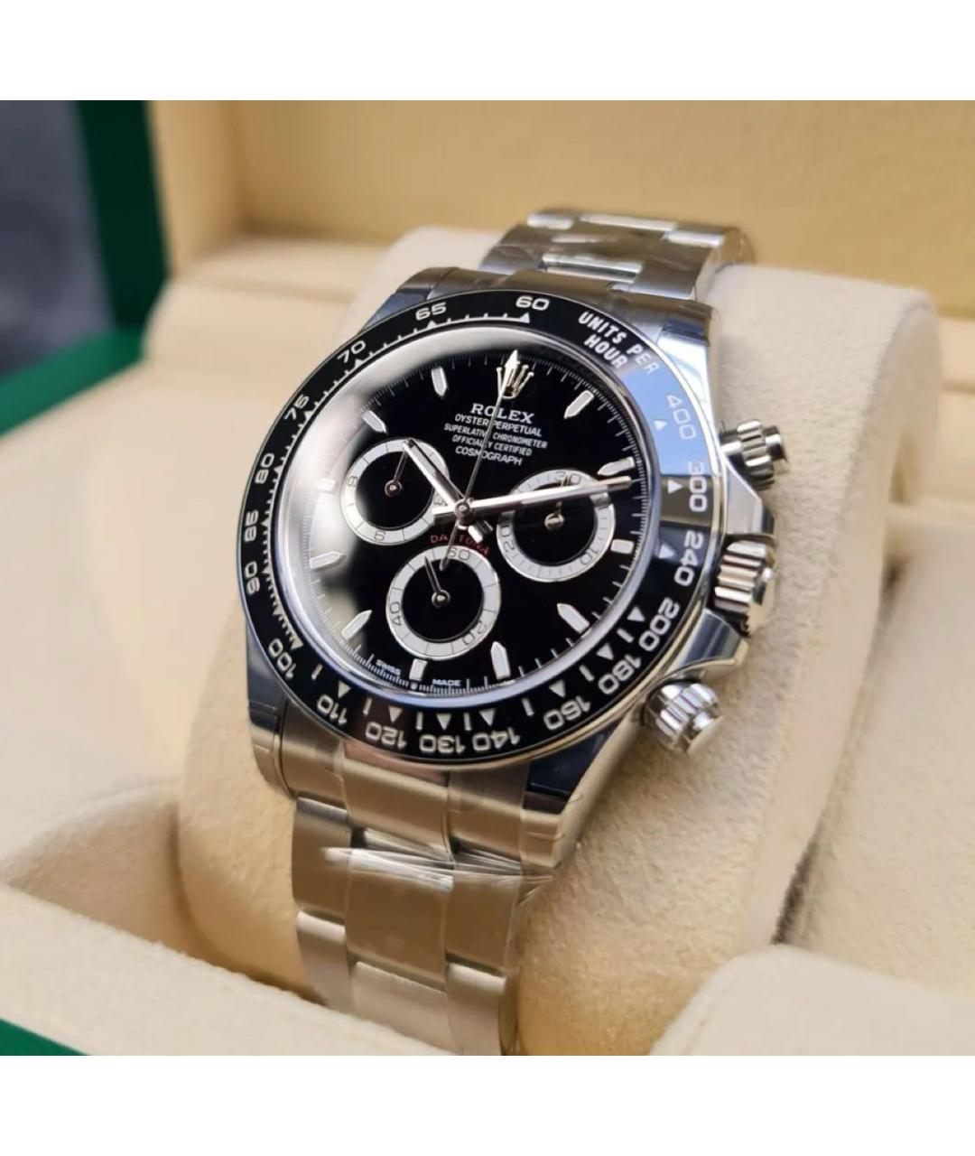ROLEX Черные часы, фото 5