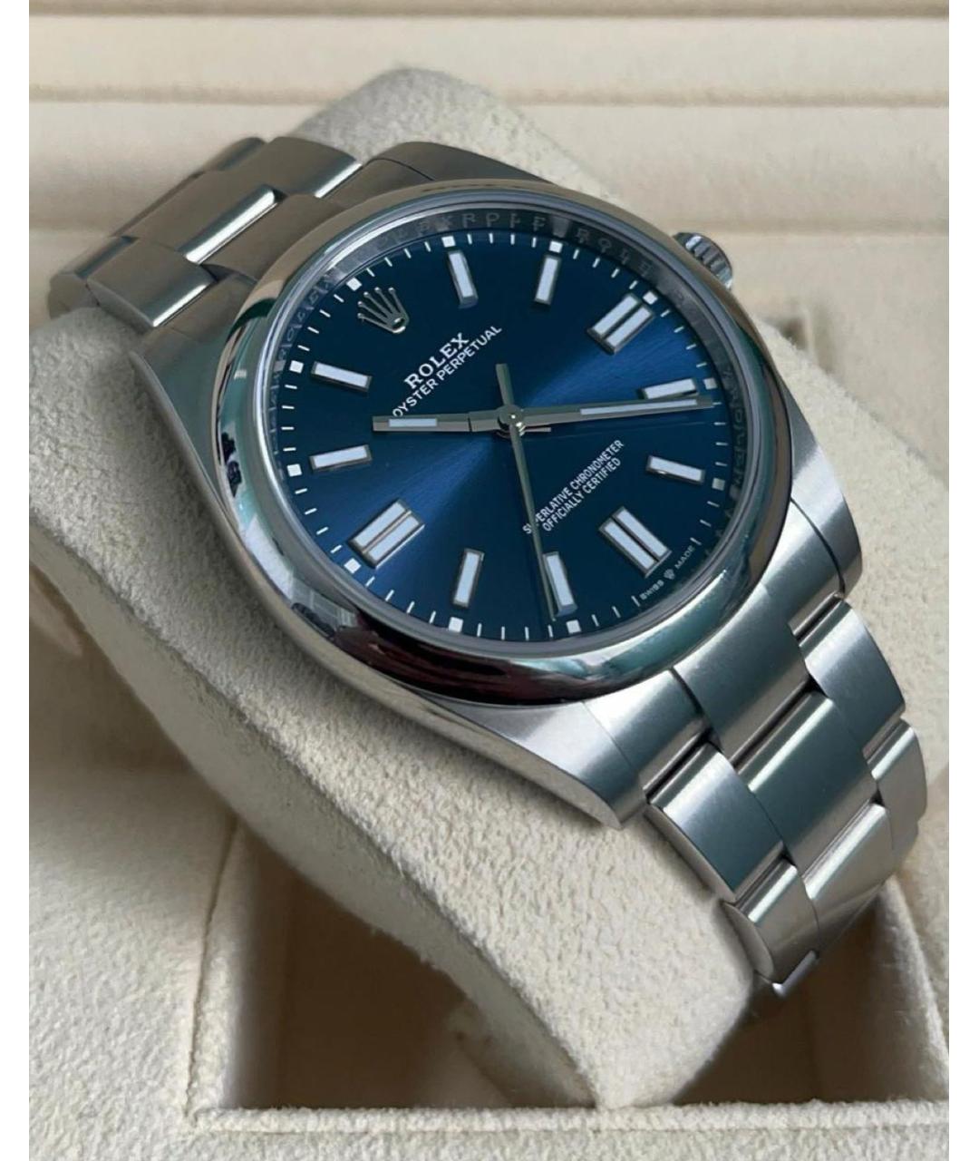 ROLEX Синие часы, фото 3