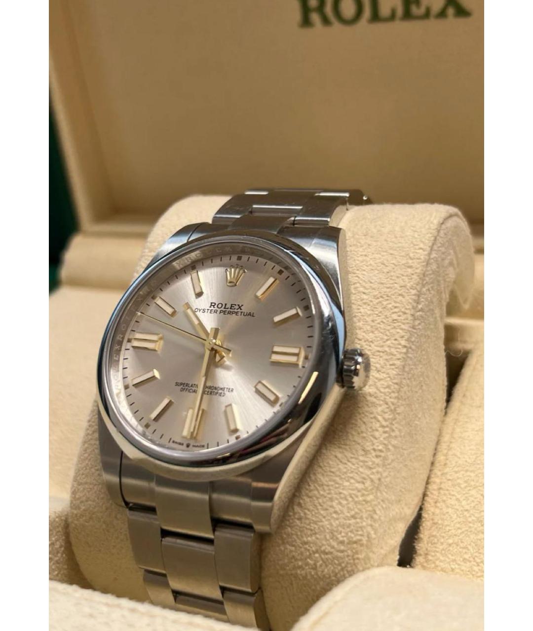 ROLEX Серые часы, фото 2