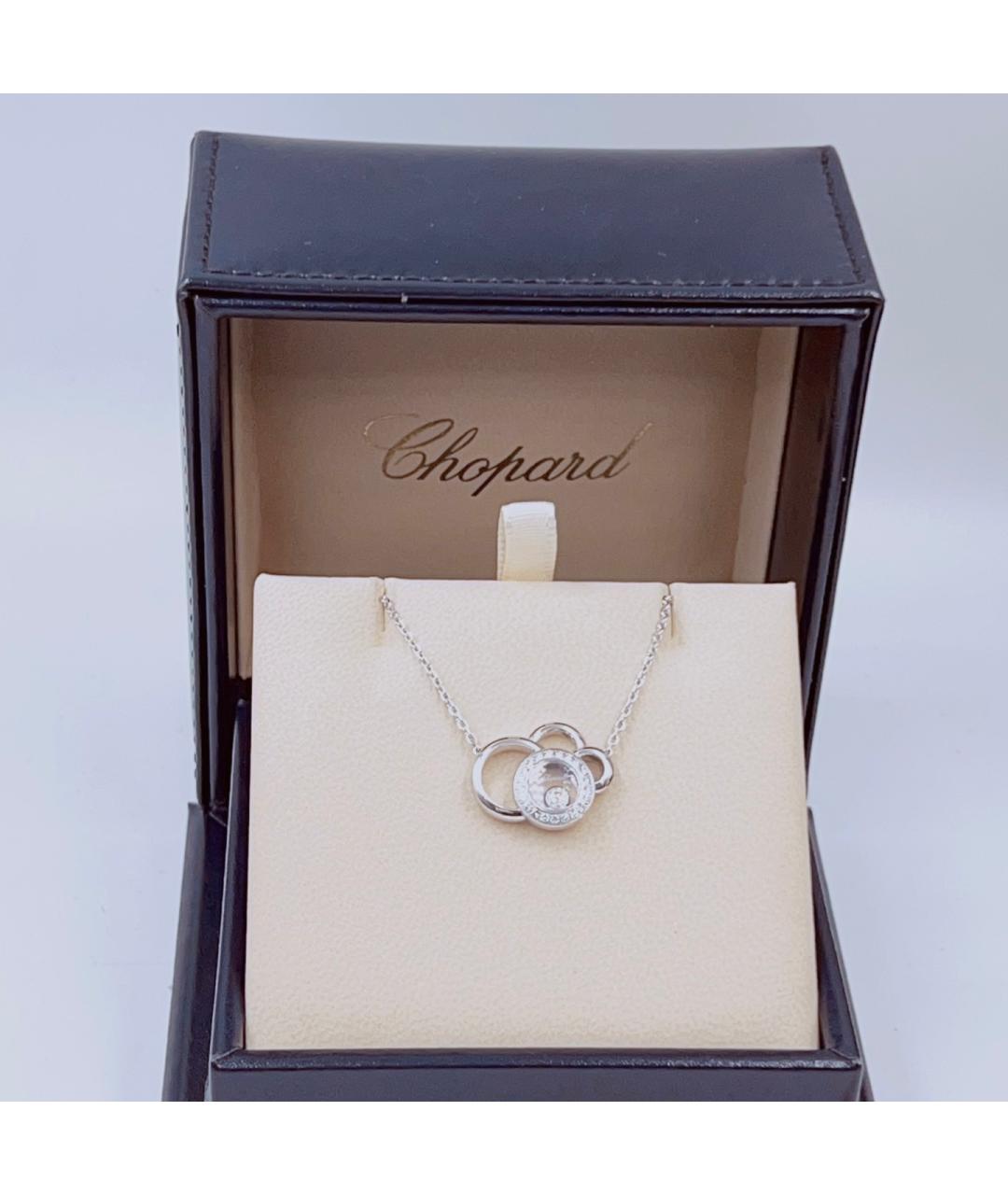 CHOPARD Белое колье из белого золота, фото 2