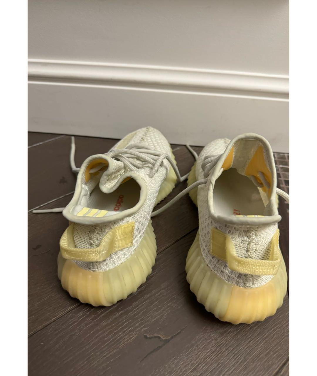 ADIDAS YEEZY Белые кроссовки, фото 4