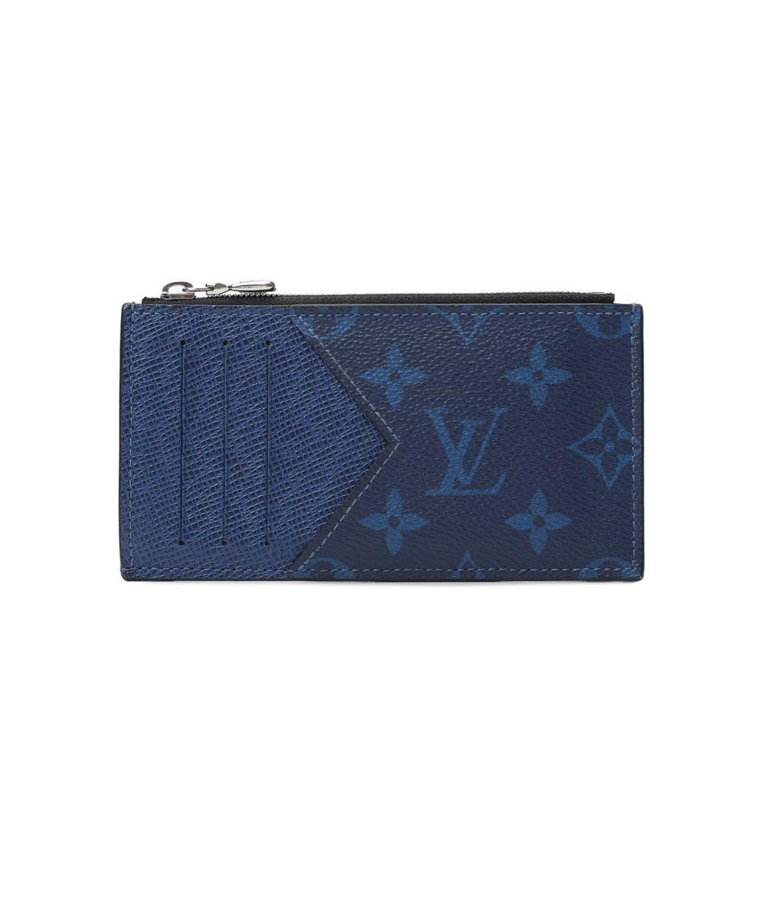 LOUIS VUITTON Синий кардхолдер, фото 1