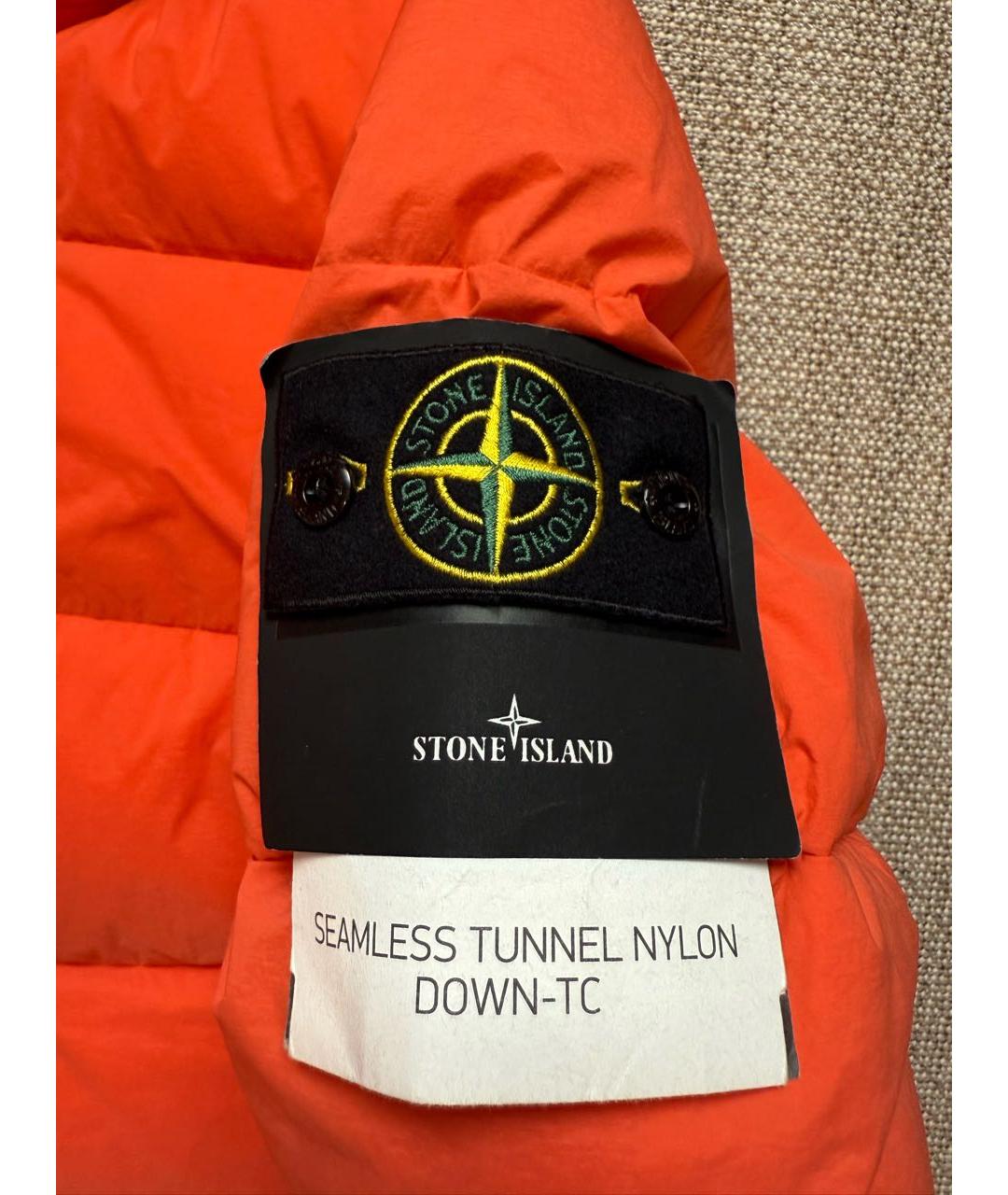 STONE ISLAND Оранжевая куртка, фото 7