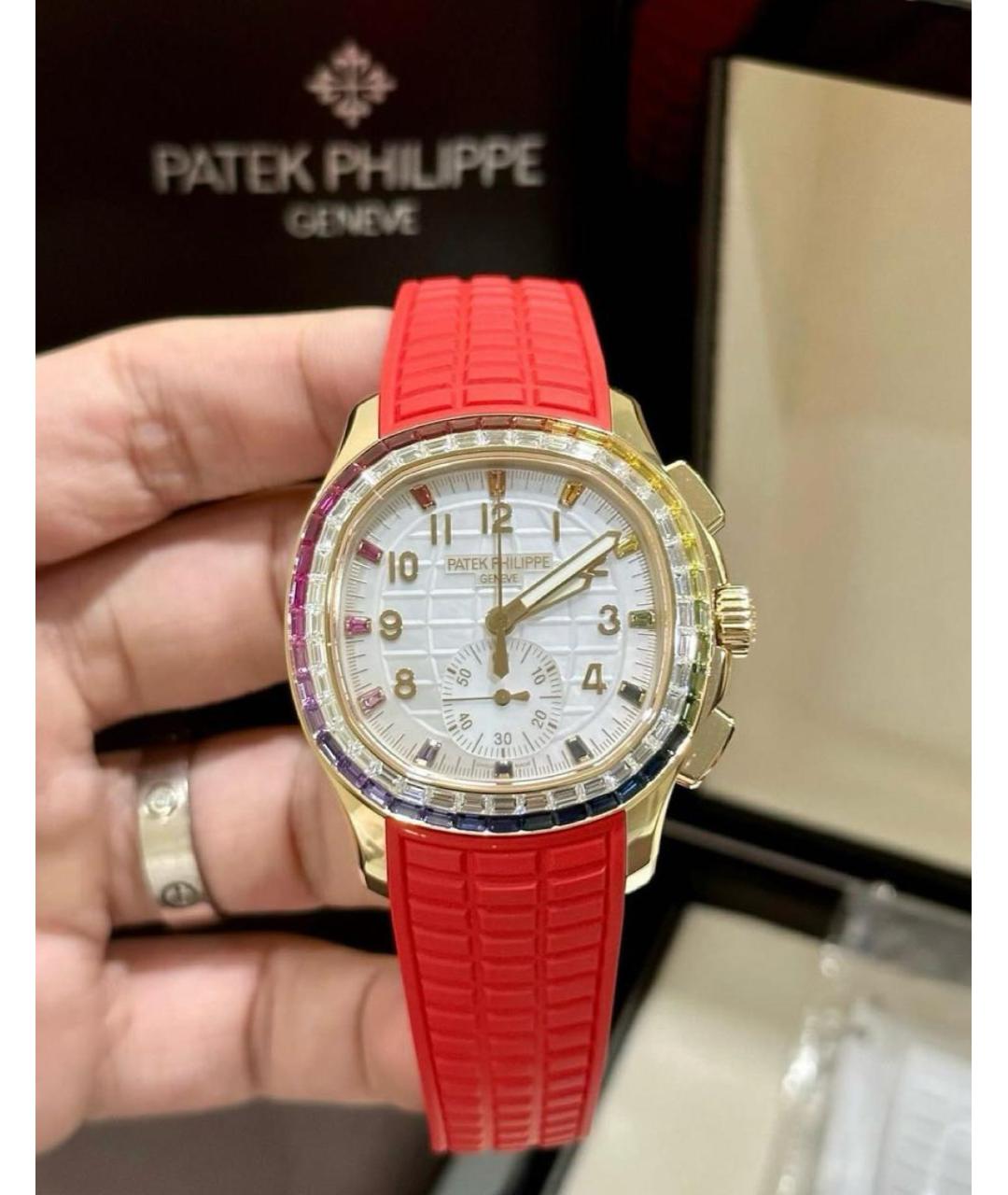 PATEK PHILIPPE Красные часы из розового золота, фото 2