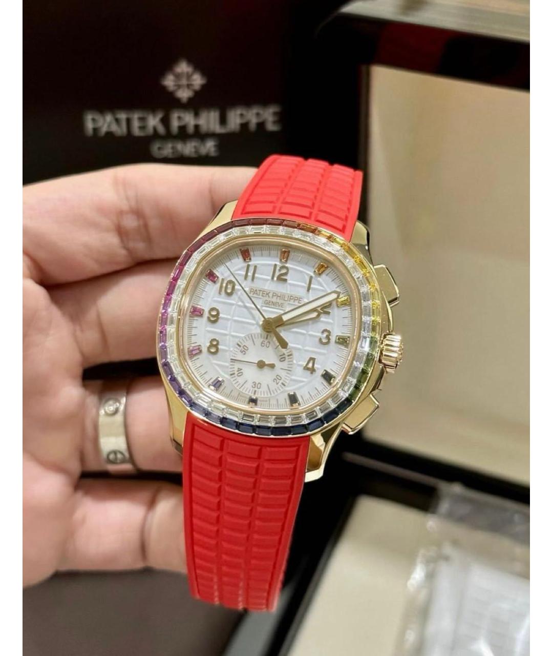 PATEK PHILIPPE Красные часы из розового золота, фото 4