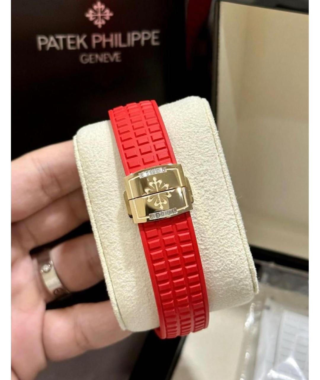 PATEK PHILIPPE Красные часы из розового золота, фото 5