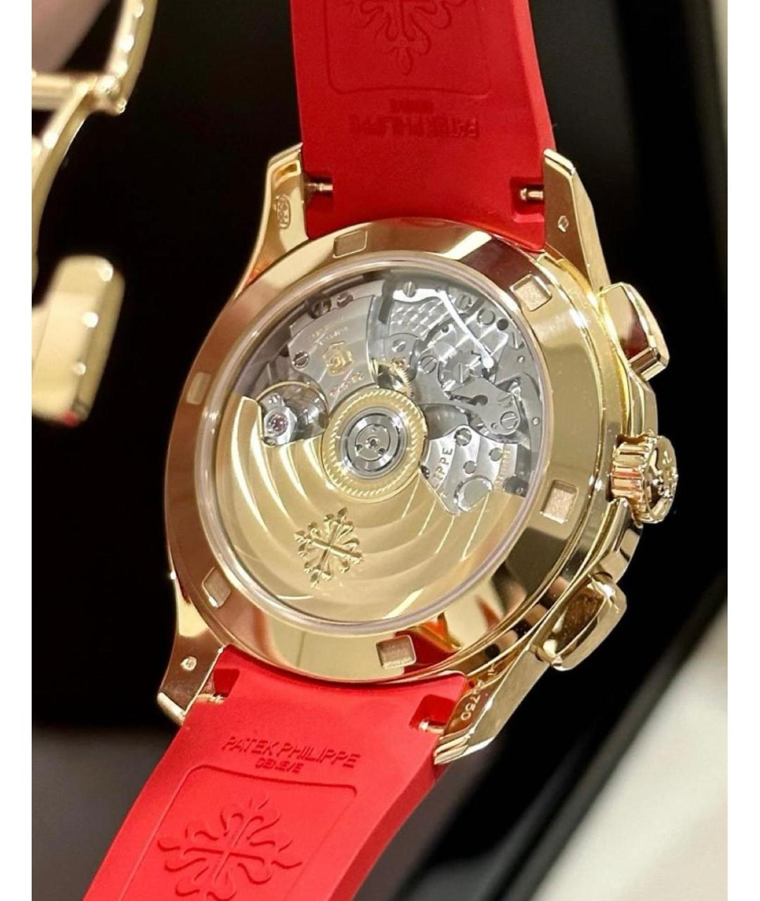 PATEK PHILIPPE Красные часы из розового золота, фото 7