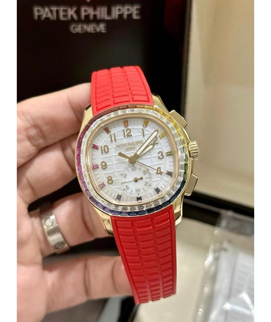 PATEK PHILIPPE Красные часы из розового золота, фото 3