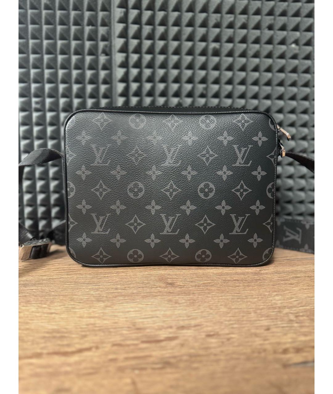 LOUIS VUITTON Черная сумка на плечо, фото 3