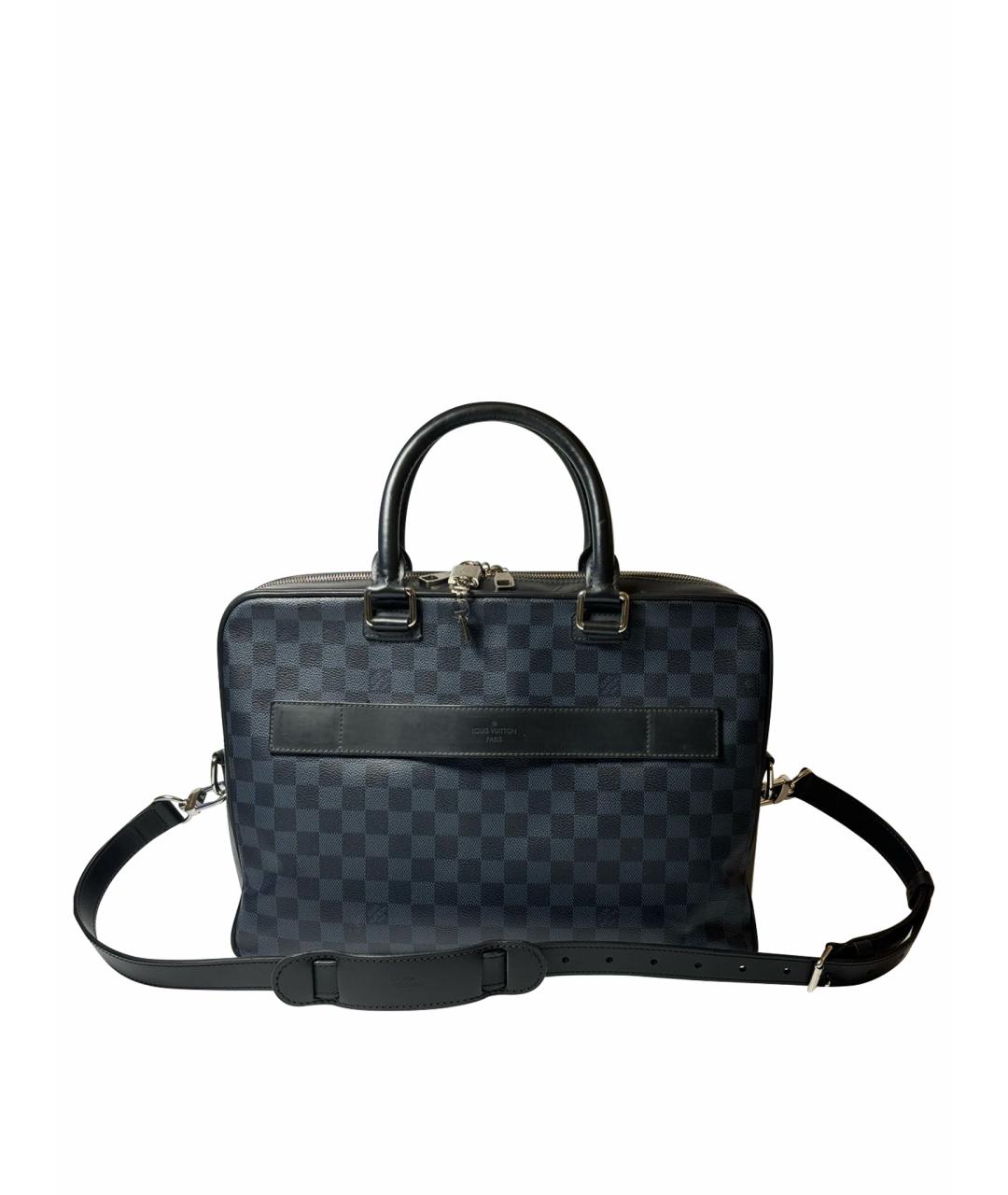 LOUIS VUITTON Темно-синий портфель, фото 1