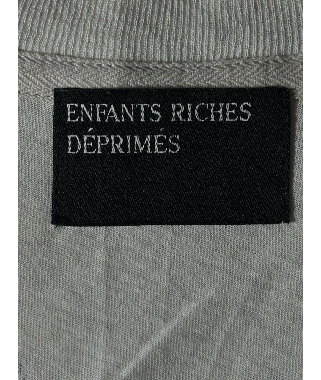 Enfants Riches Déprimés Белая хлопковая футболка, фото 7