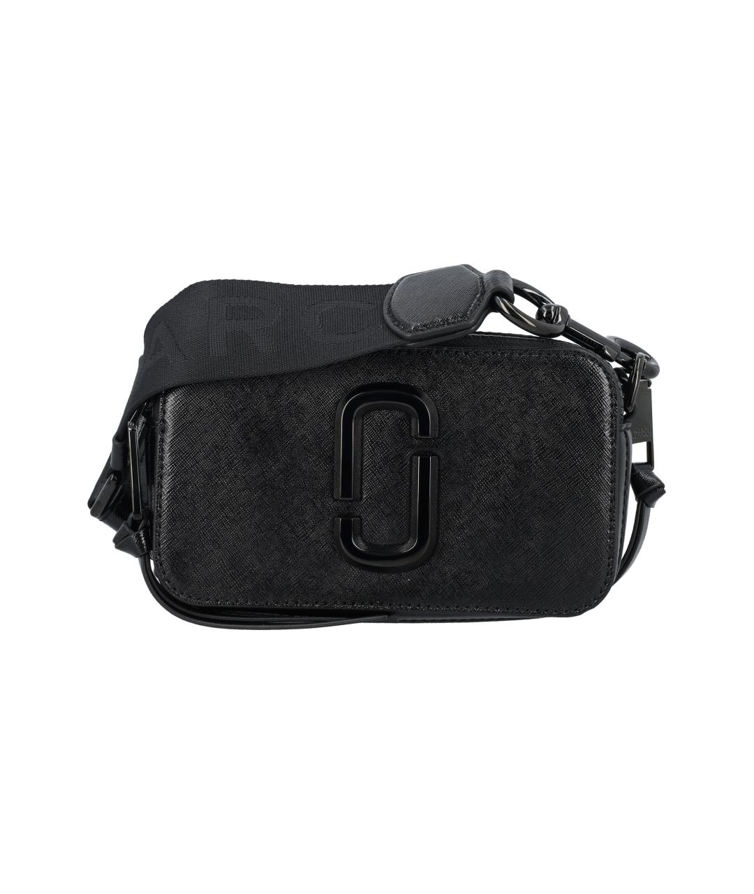 MARC JACOBS Черная кожаная сумка через плечо, фото 2