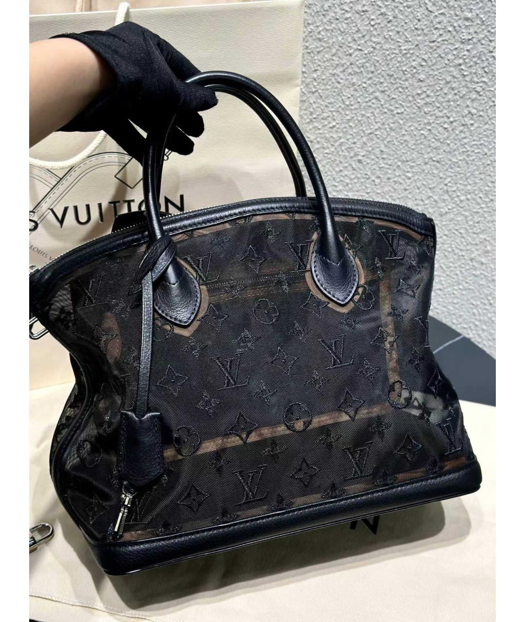 LOUIS VUITTON Черная сумка тоут, фото 5